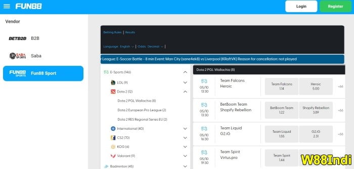 Dota PM0 เว็บไซต์การพนัน DOta 2 การพนันเว็บไซต์สําหรับมือใหม่ Funny88